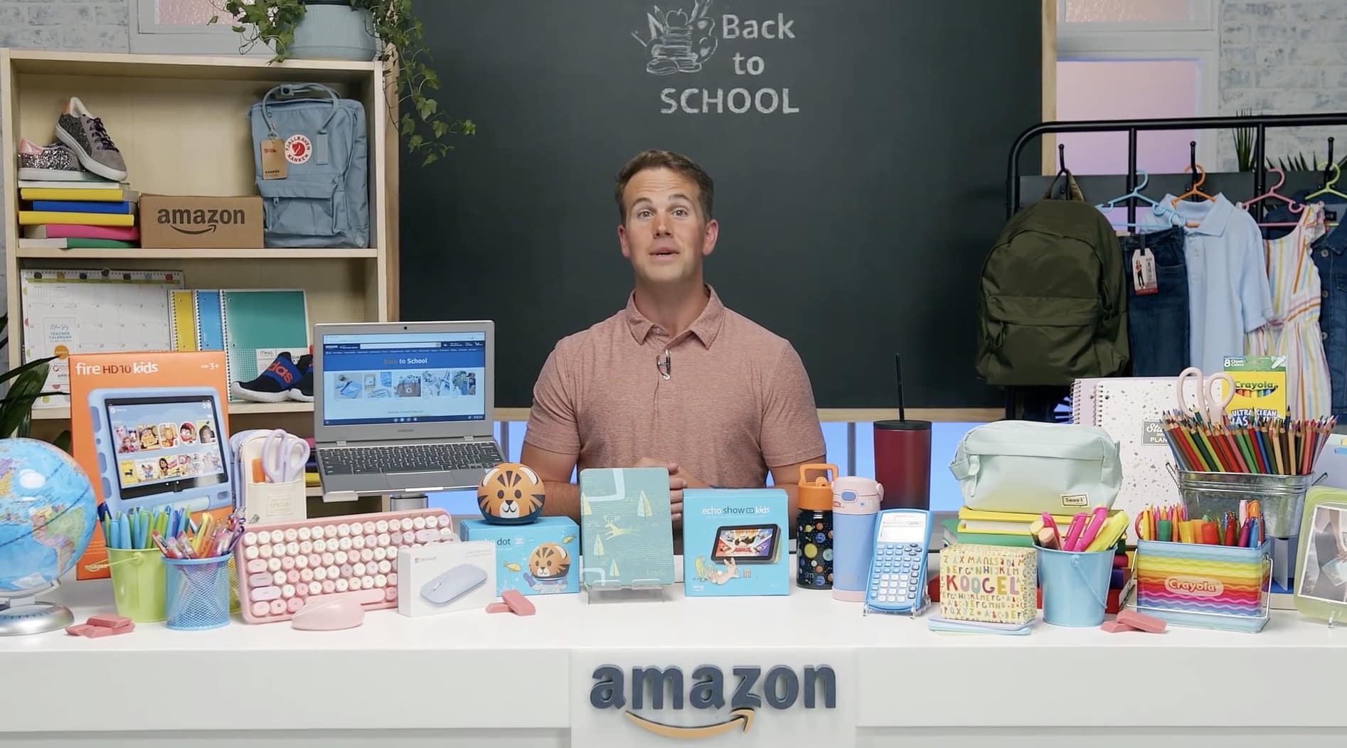 Coffee With America Amazon BacktoSchool Shopping with Kevin